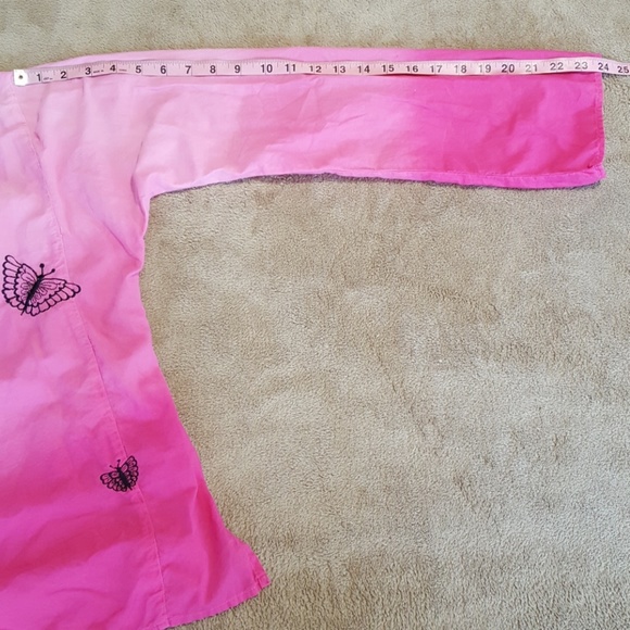 Bill Blass Top/Shirt/Blouse. Pink Ombre. Sz Sm. - Picture 6 of 8